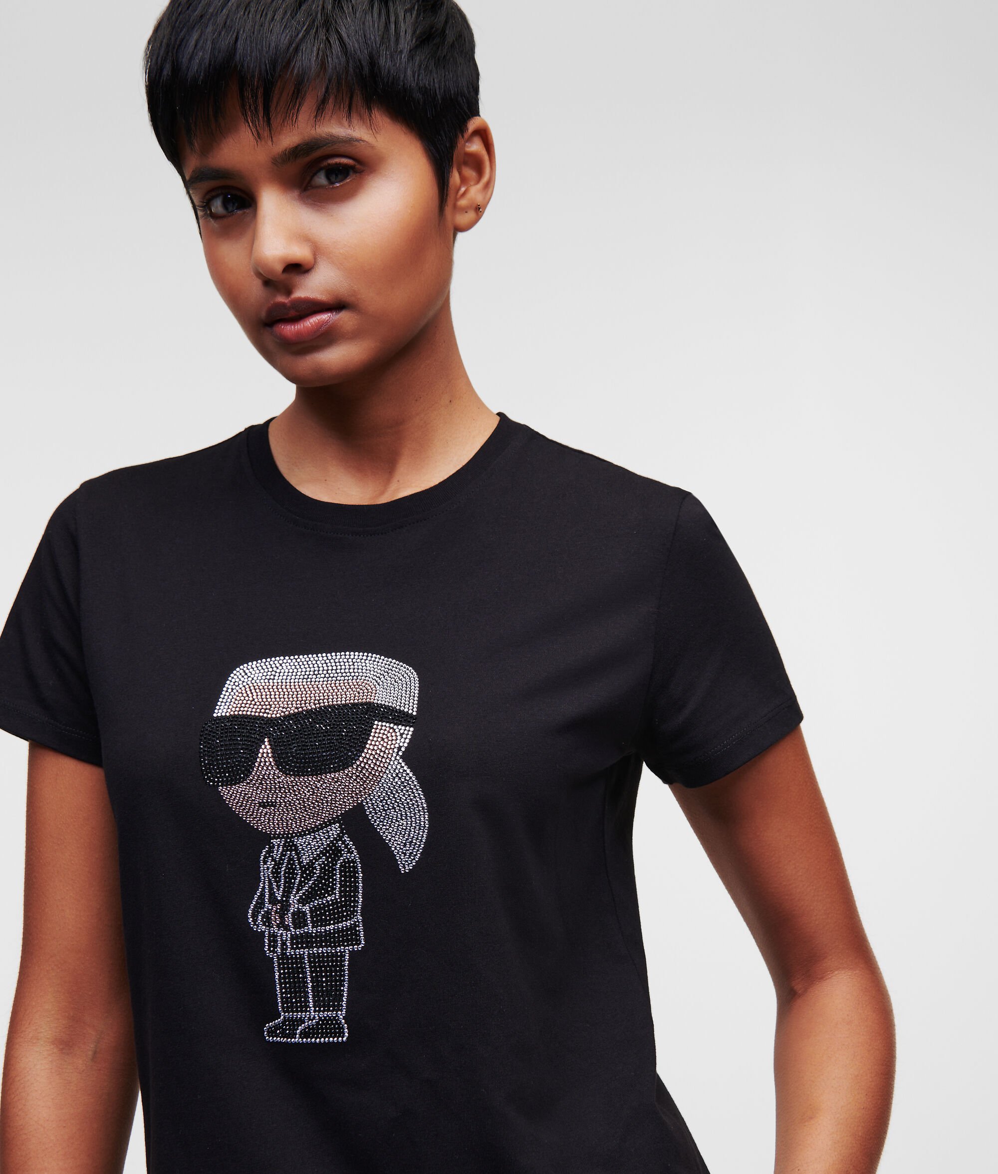 (image for) Acclaimed KARL IKONIK RHINESTONE KARL T-SHIRT